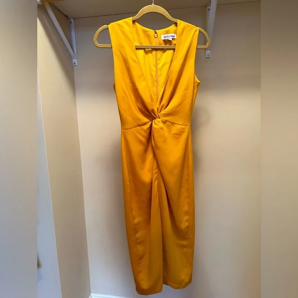 Andrea Iyamah Zuna dress in marigold size small - Picture 6 of 6